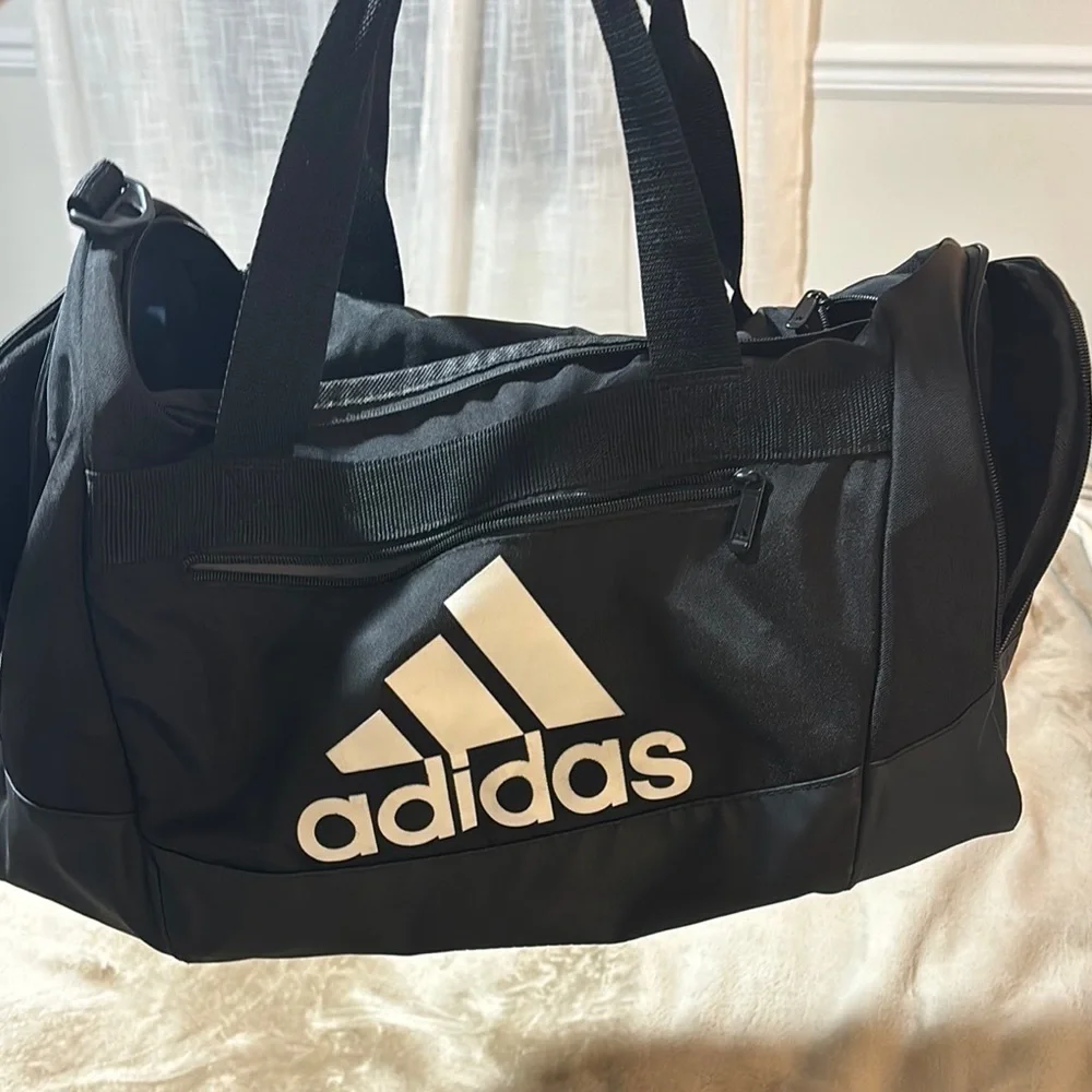 Adidas Black Duffel Bag for Men